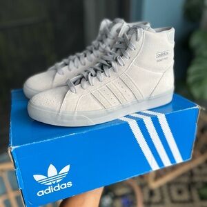Adidas Basket Profi | Gray / Light Gray | Size 9 Men | With Original Box